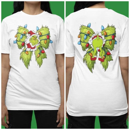 Grinch Wreath Tee