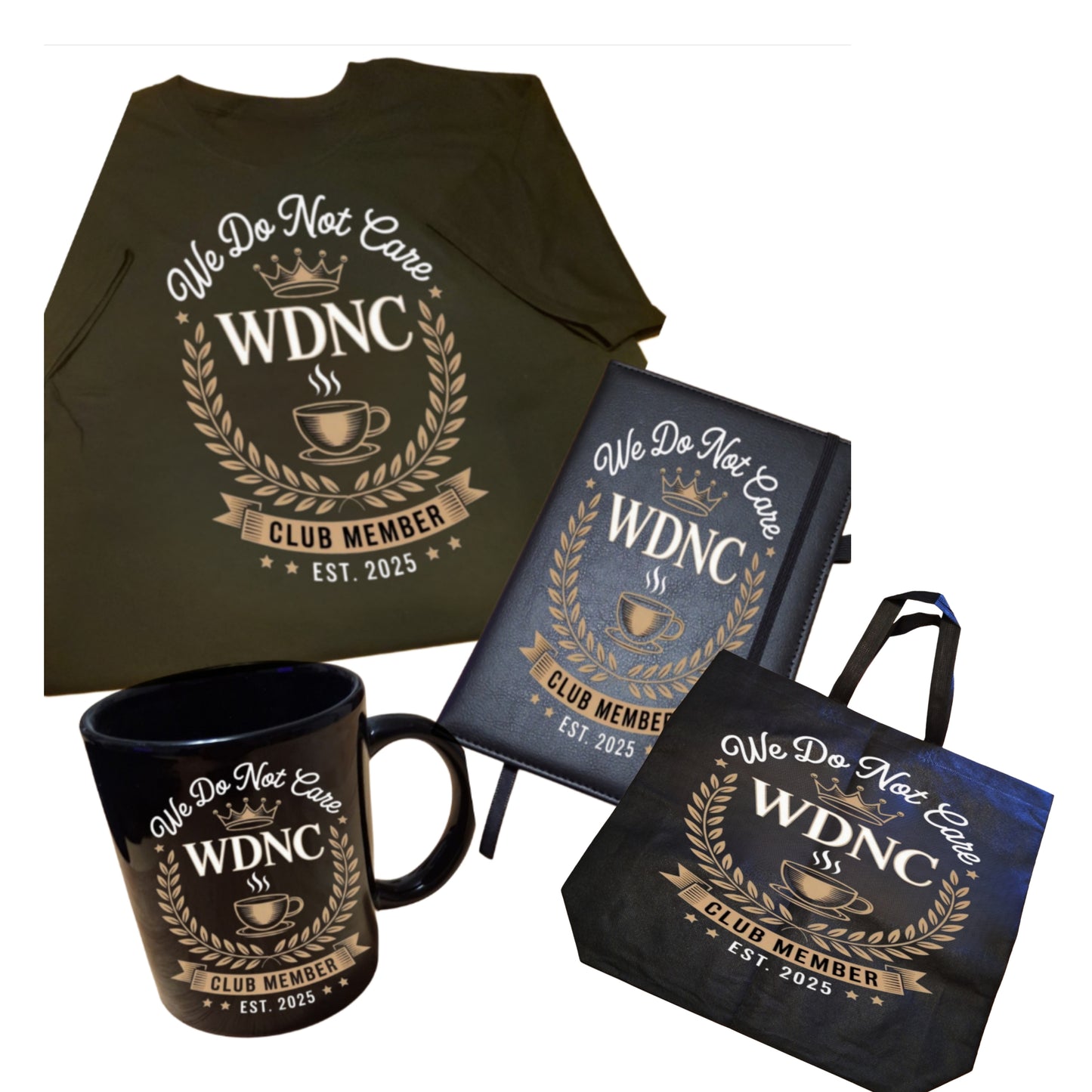The WDNC ( We Do Not Care ) Club Deluxe Gift Set