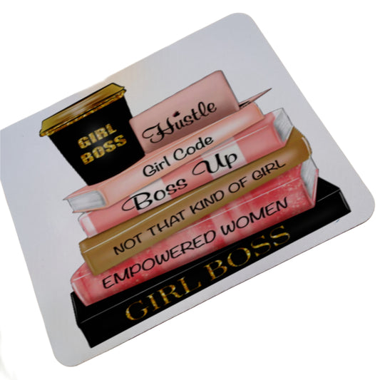 Girl Boss Mousepad