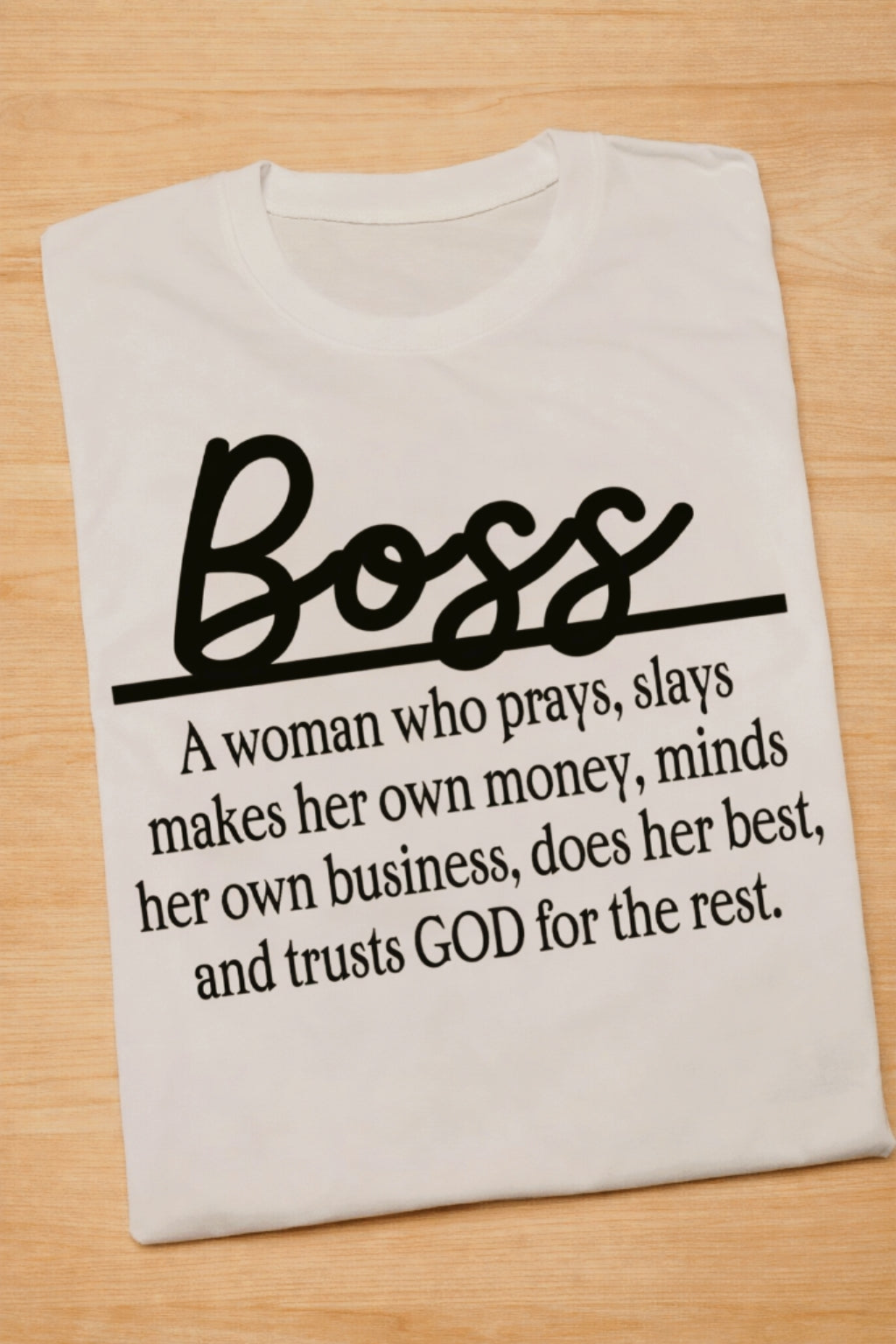 BOSS Affirmation Tee