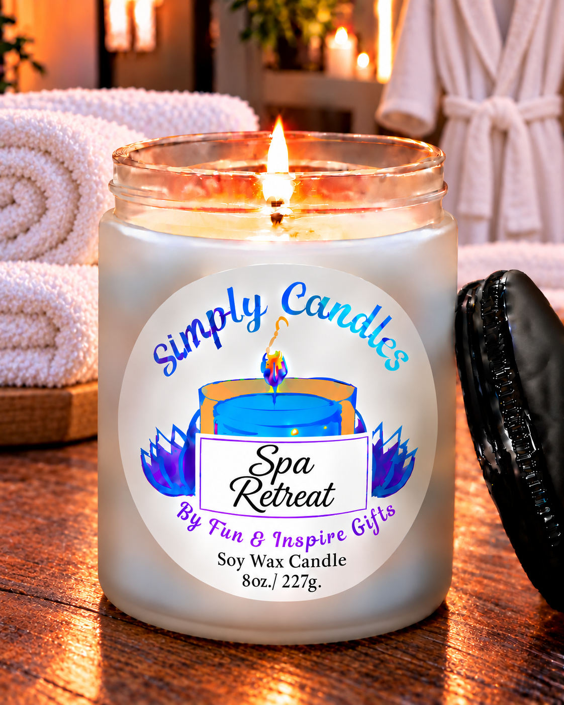 Spa Retreat Scented Candle