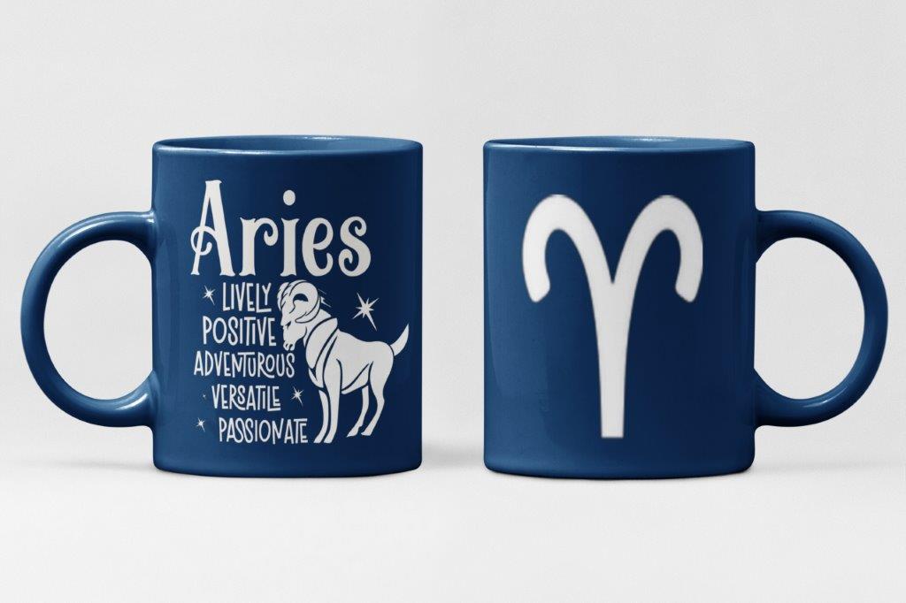 Aries Zodiac Coffee Mug