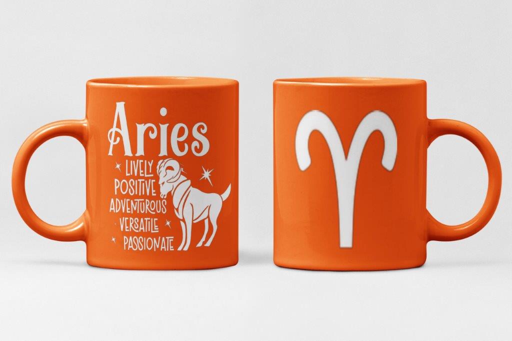 Aries Zodiac Coffee Mug