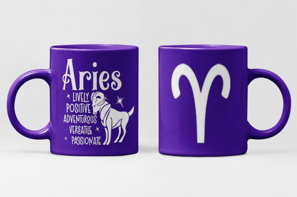 Aries Zodiac Coffee Mug