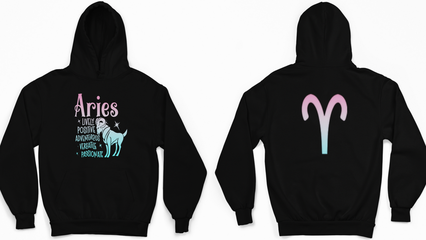 Aries Zodiac Hoodie