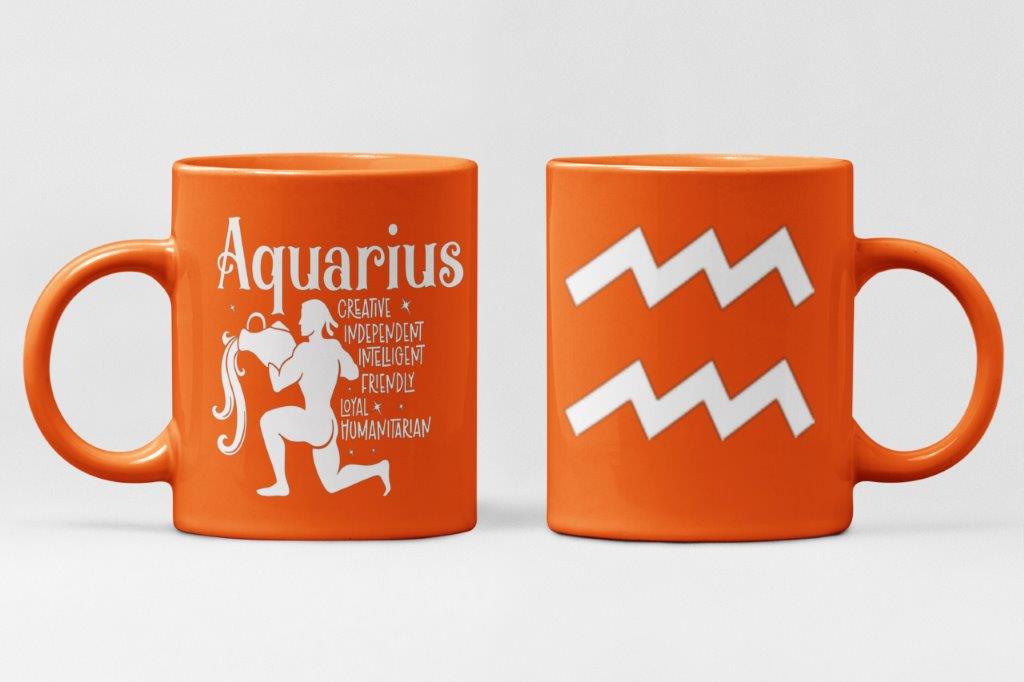 Aquarius Zodiac Coffee Mug