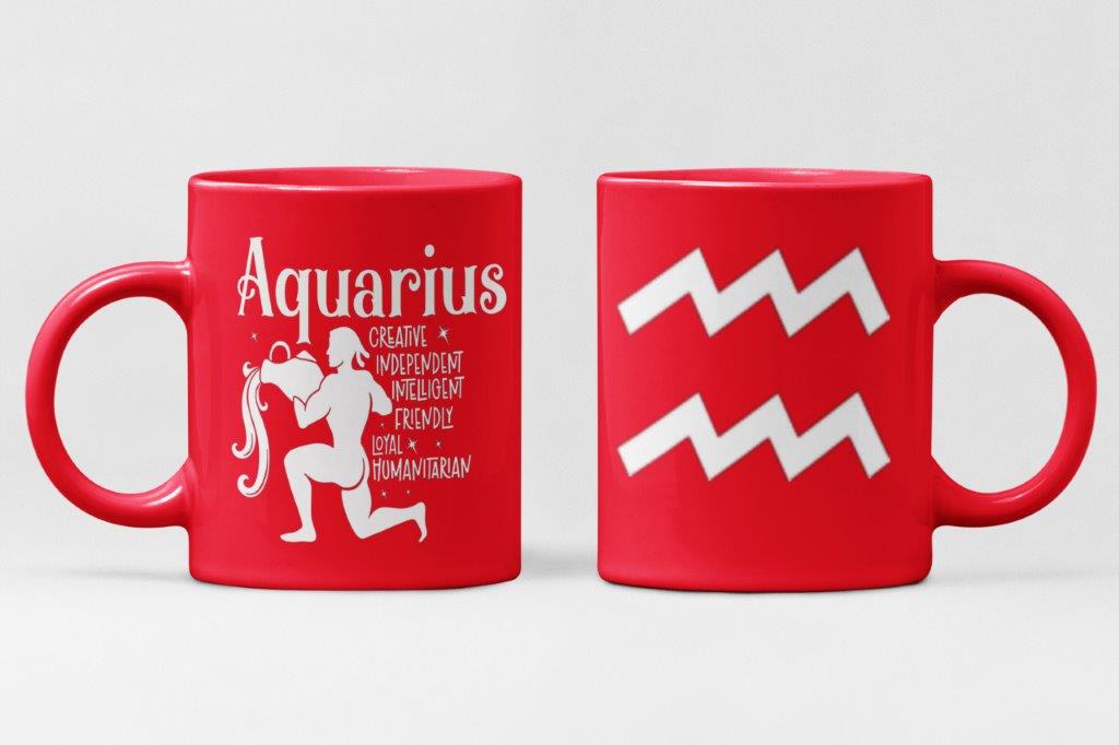 Aquarius Zodiac Coffee Mug