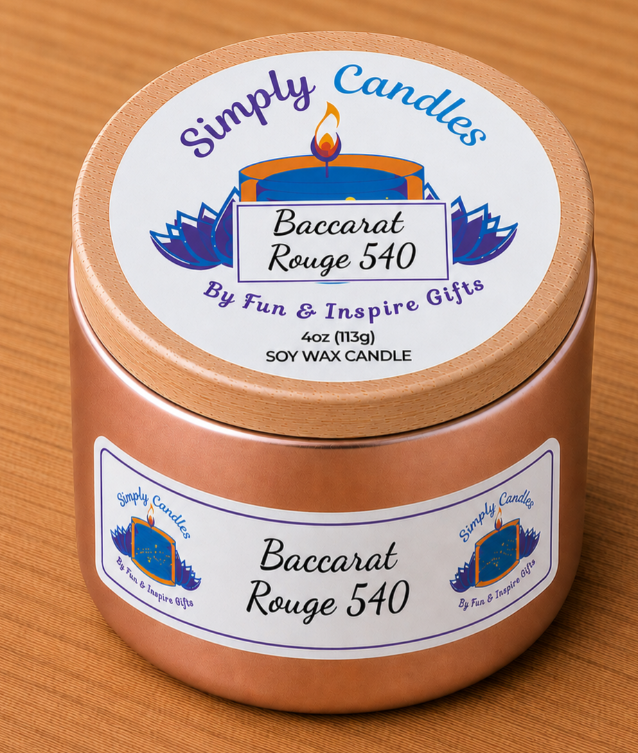 Baccarat Rouge 540 Scented Candle