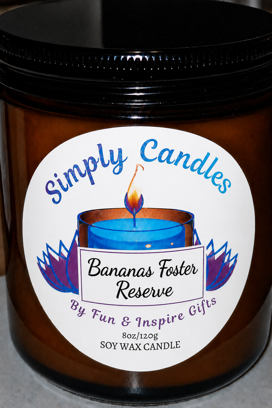 Bananas Foster Reserve Scented Candle