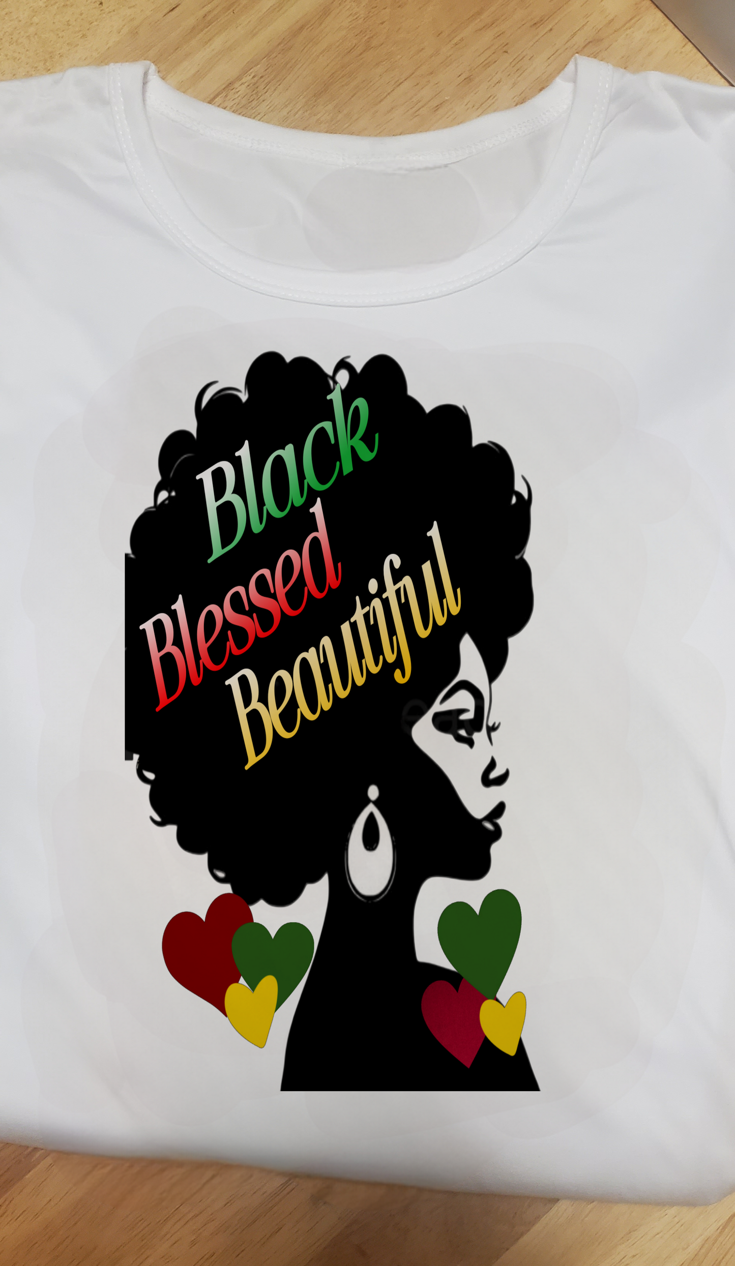 Black, Blessed , Beautiful Ladies Tee