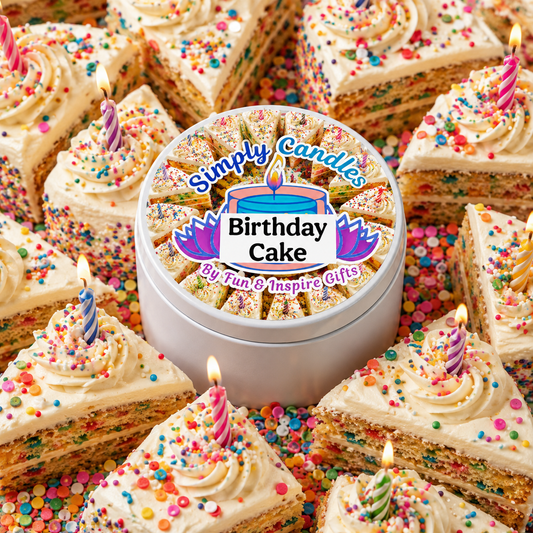 Birthday Cake Scented Candle