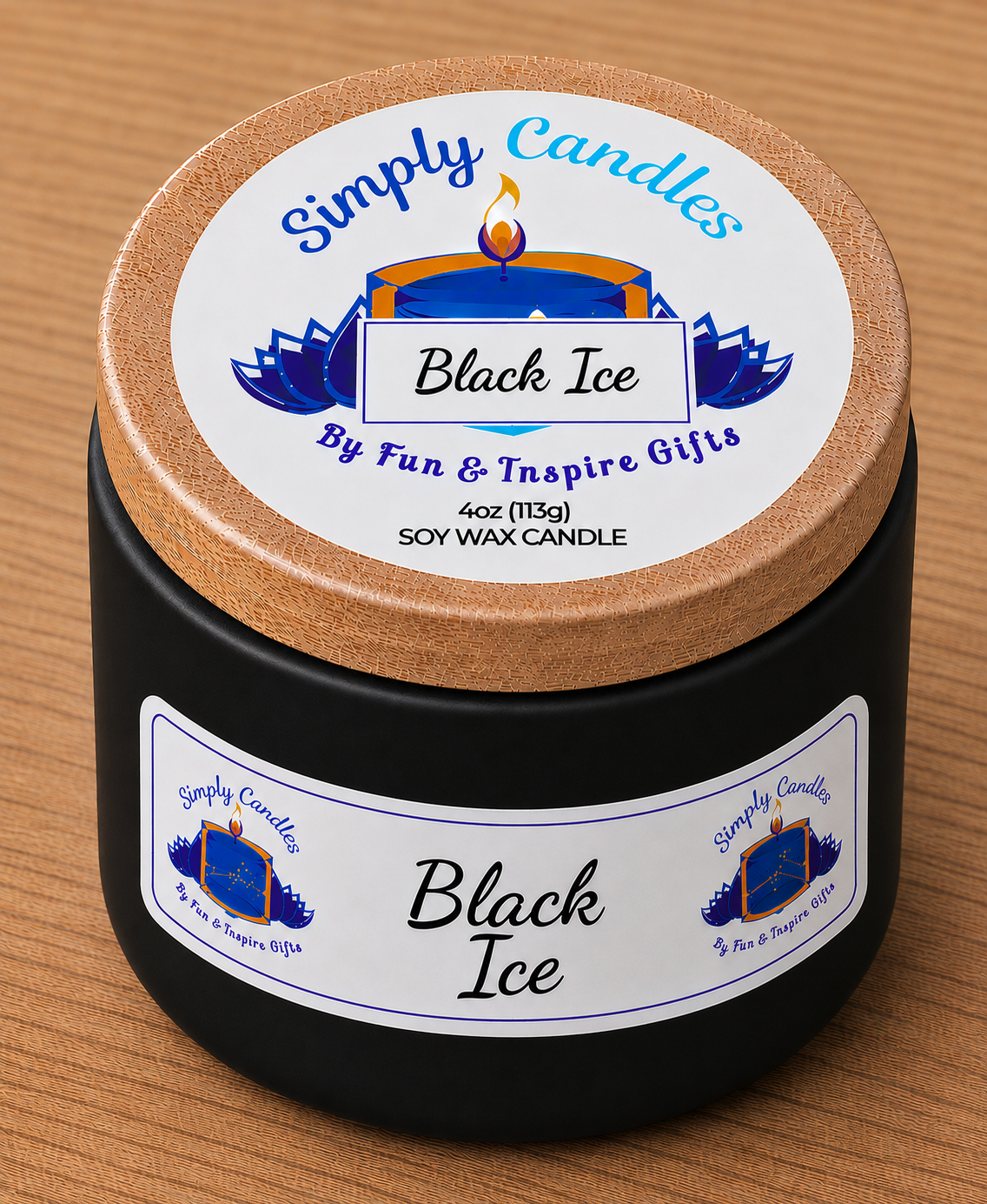 Black Ice Scented Candle