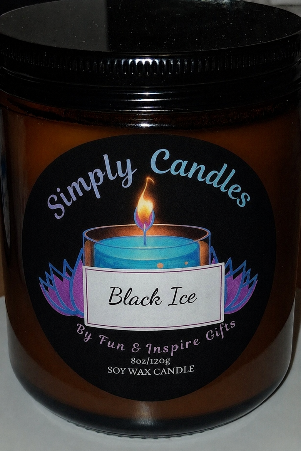 Black Ice Scented Candle
