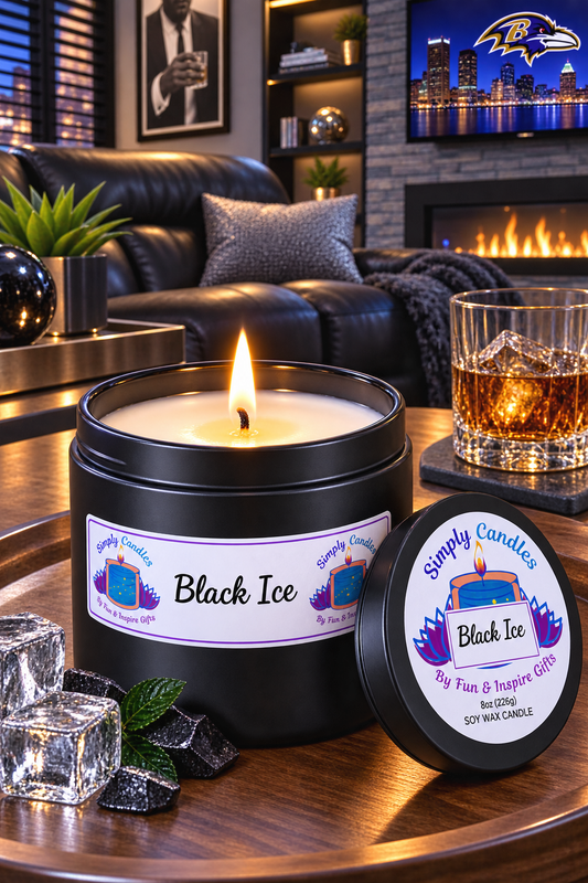Black Ice Scented Candle