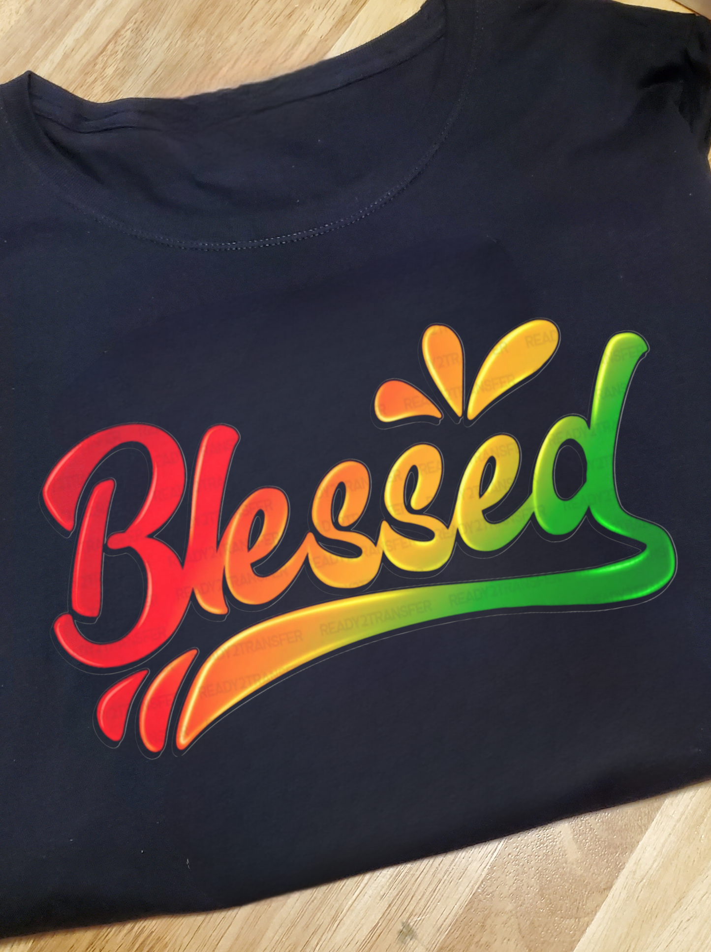 Colorful Blessed Tee