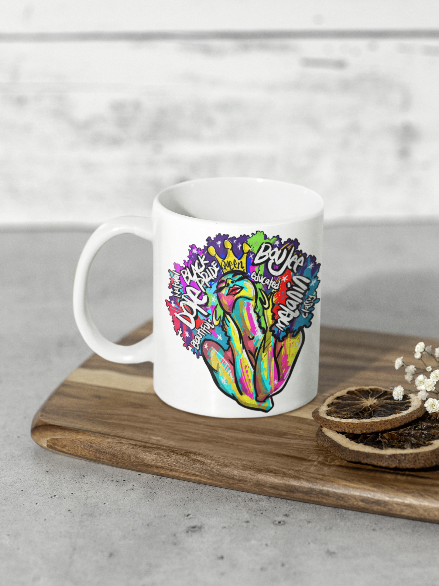 Black Queen Coffee Mug