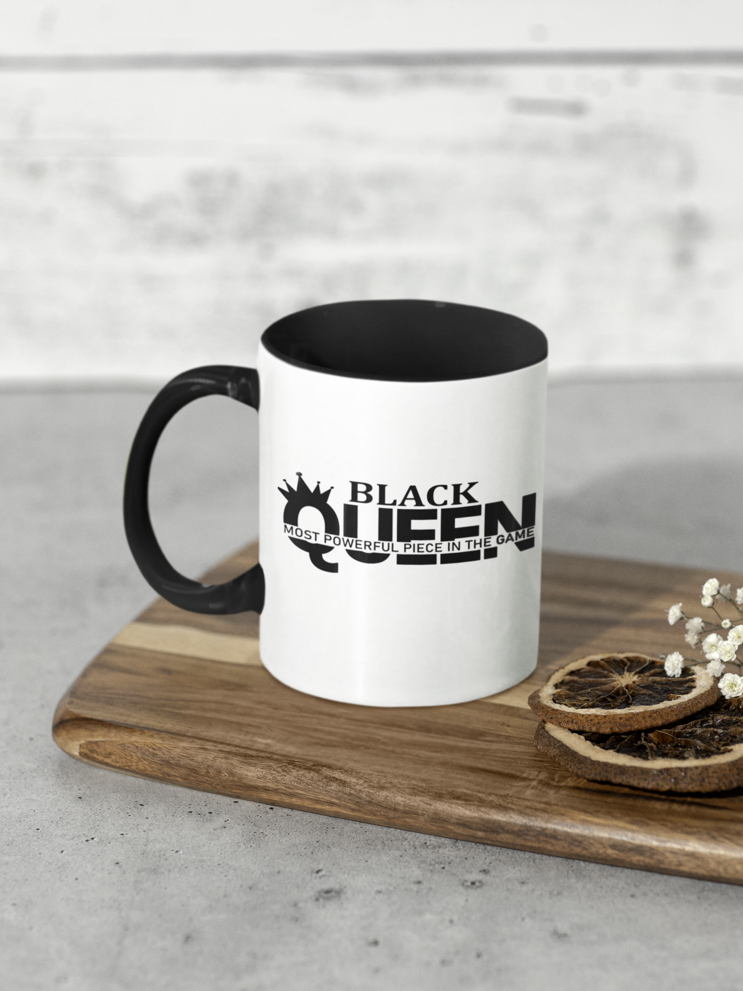 Black Queen Most Powerful Piece In The Game Coffee Mug