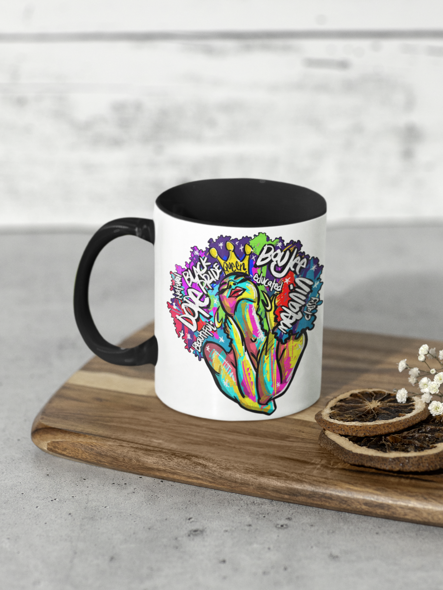 Black Queen Coffee Mug