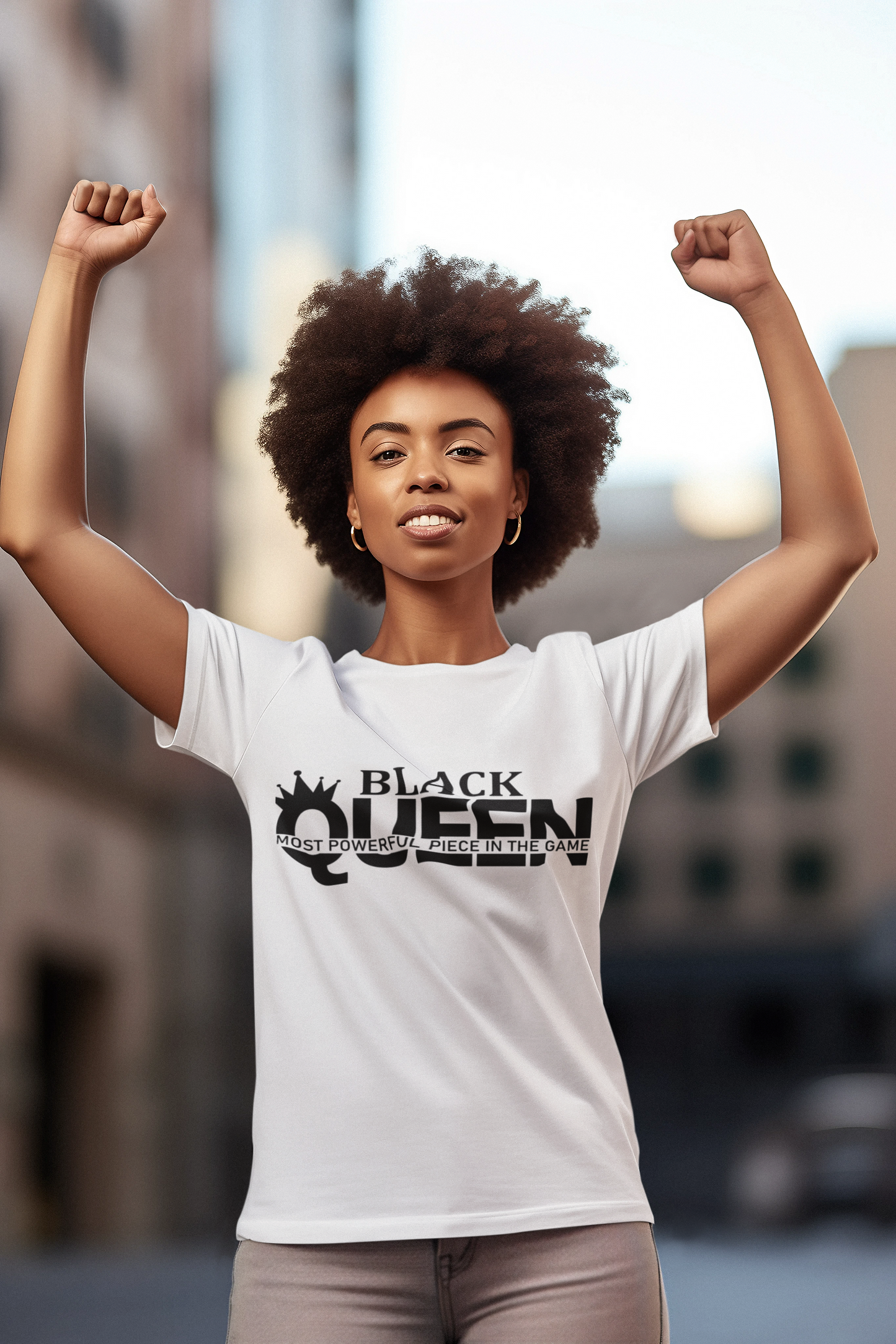 Black Queen Most Powerful Piece In The Game Tee