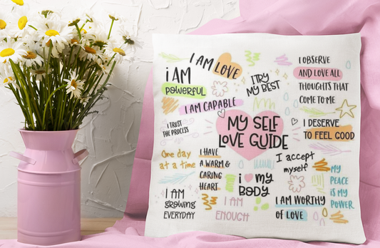 My Self Love Guide Accent Pillow