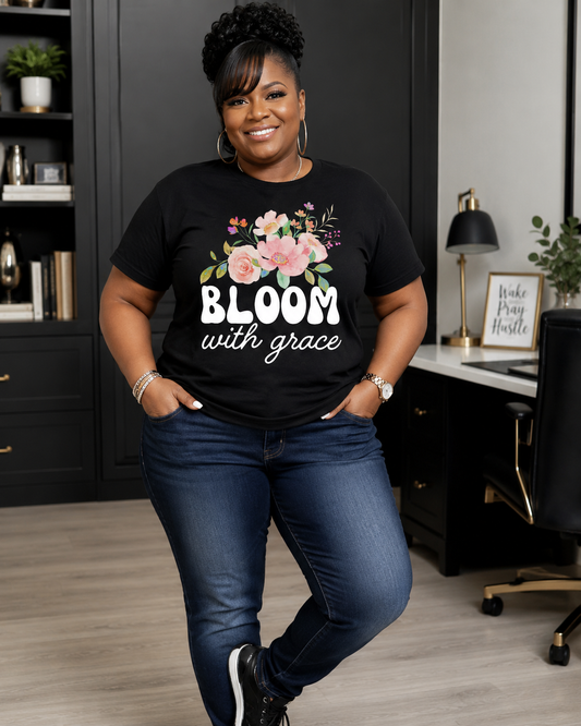 Bloom With Grace Tee