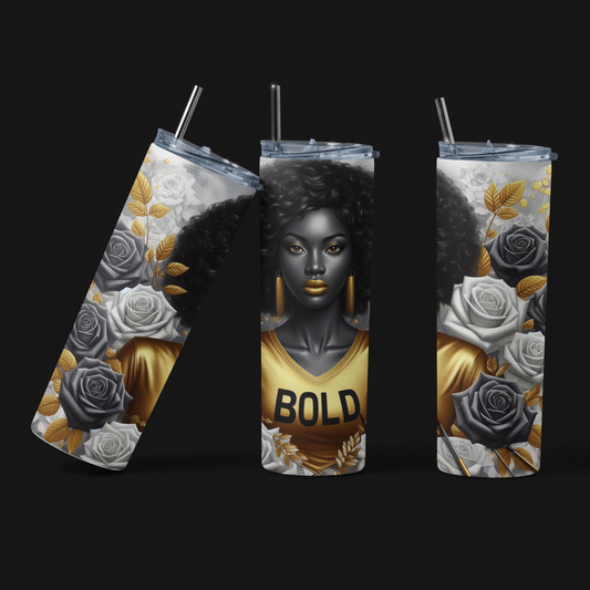 Bold Skinny Tumbler