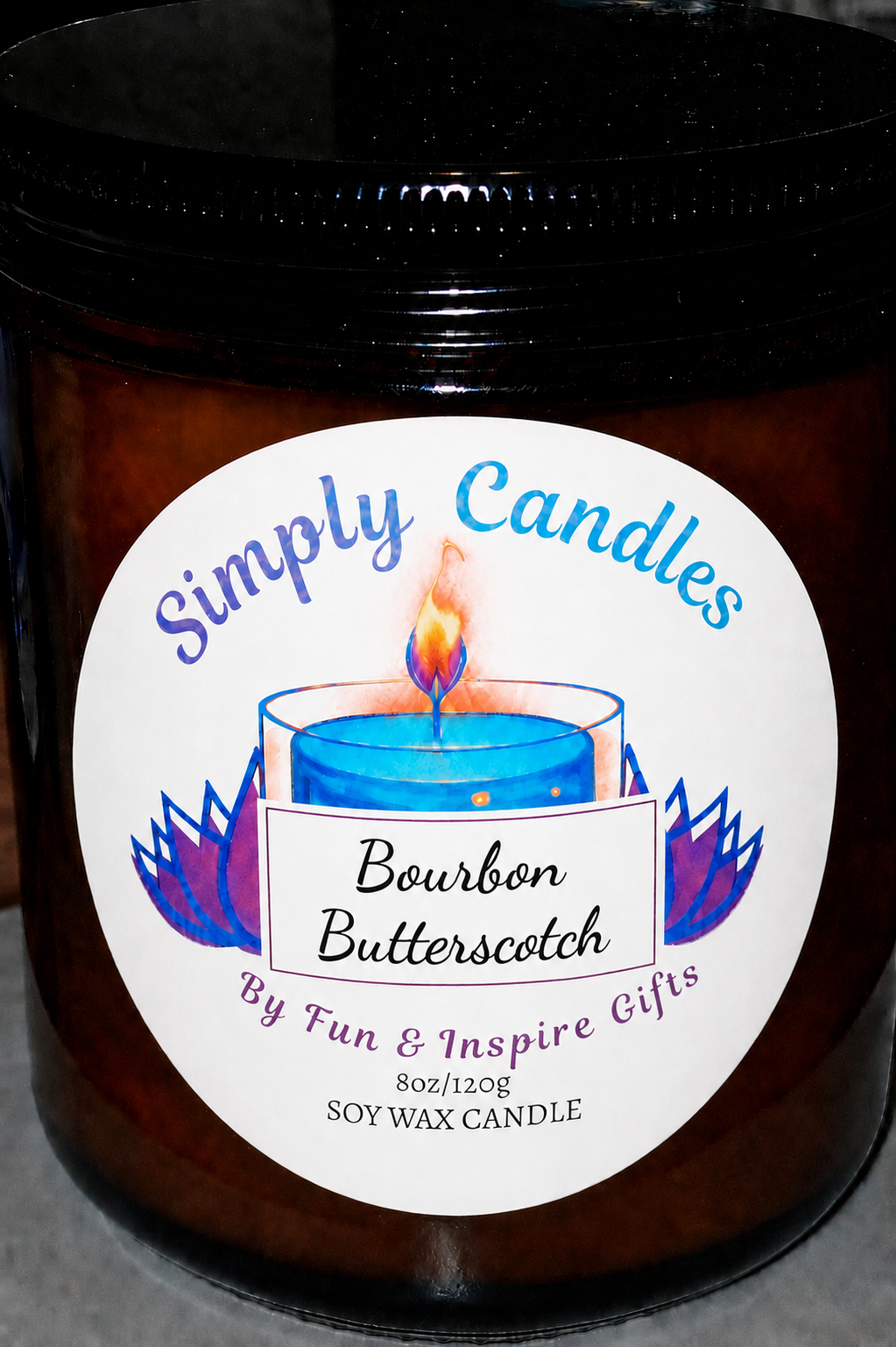 Bourbon Butterscotch Scented Candle