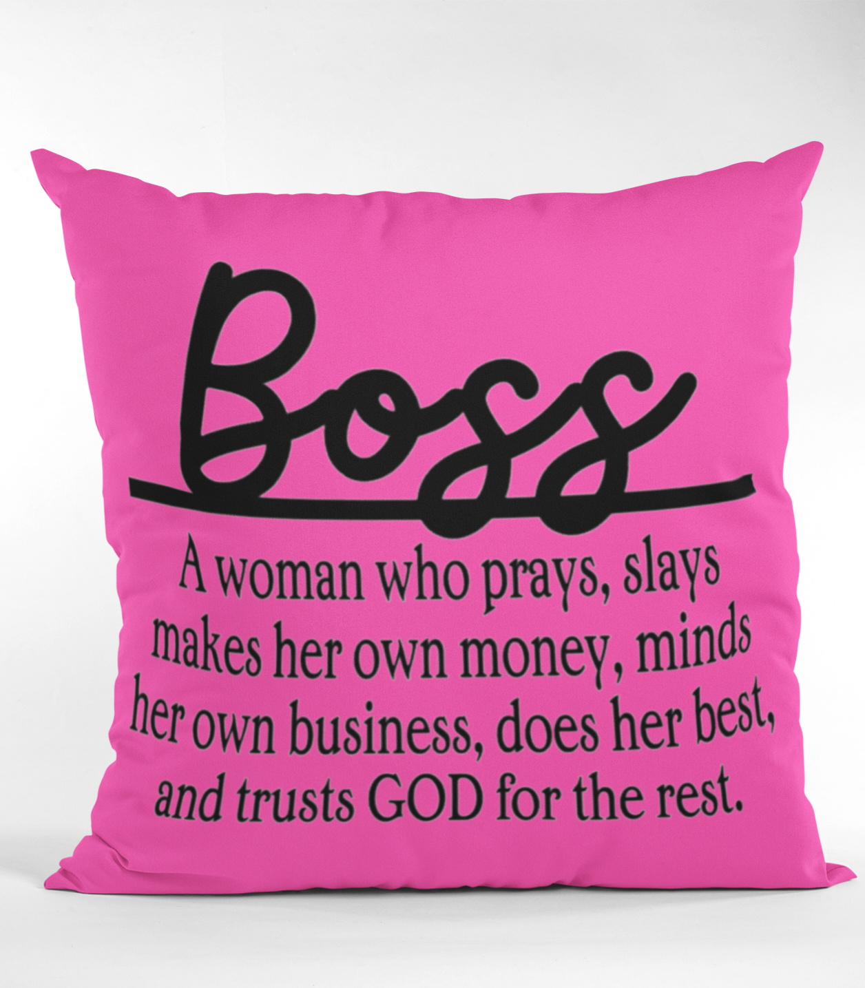 BOSS Accent Pillow