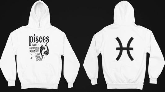 Pisces Zodiac Sign Hoodie