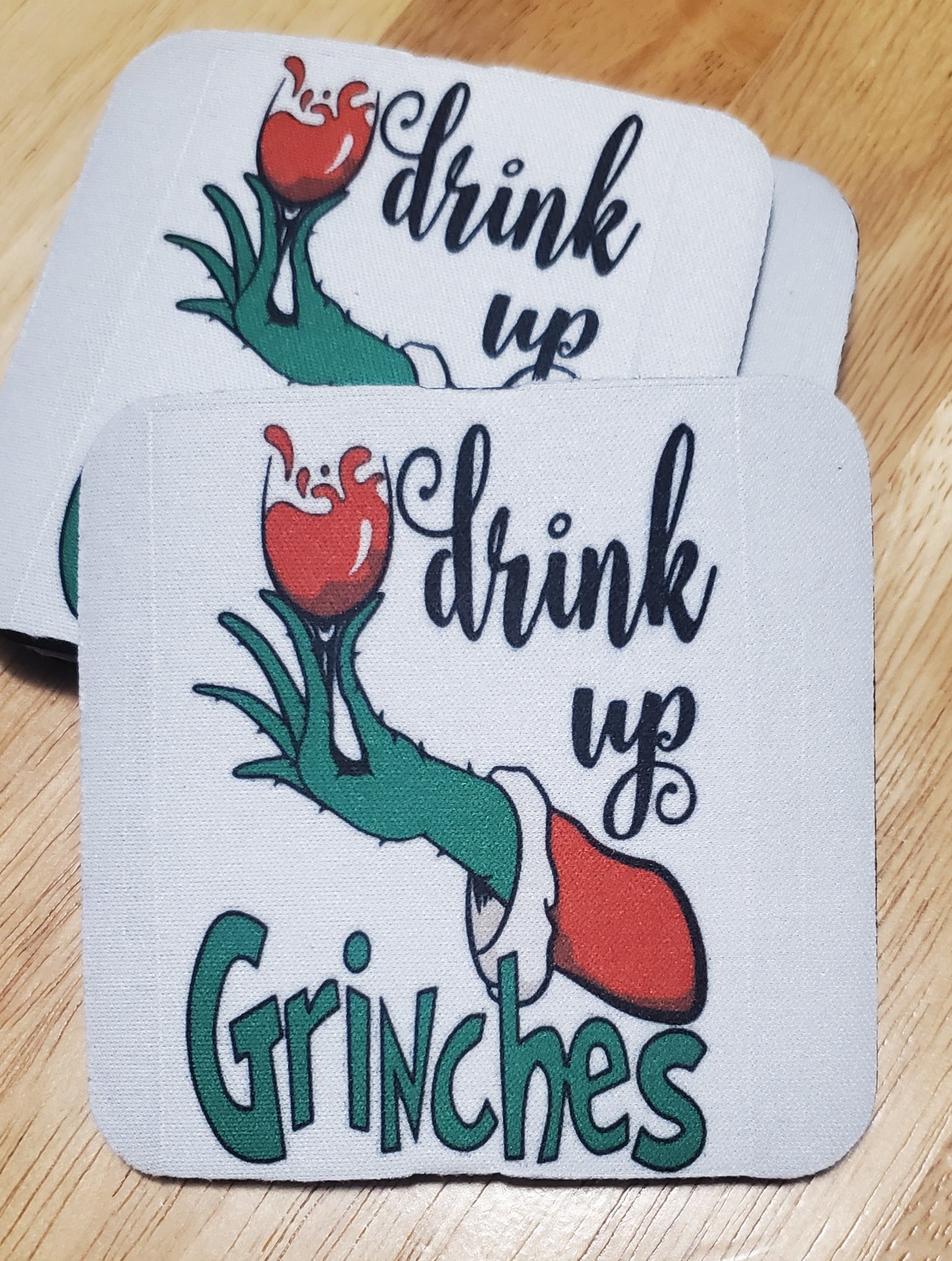 Drink Up Grinches Coasters