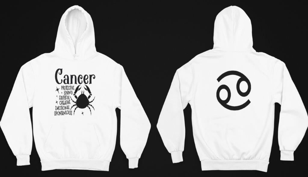 Cancer Zodiac Sign Hoodie