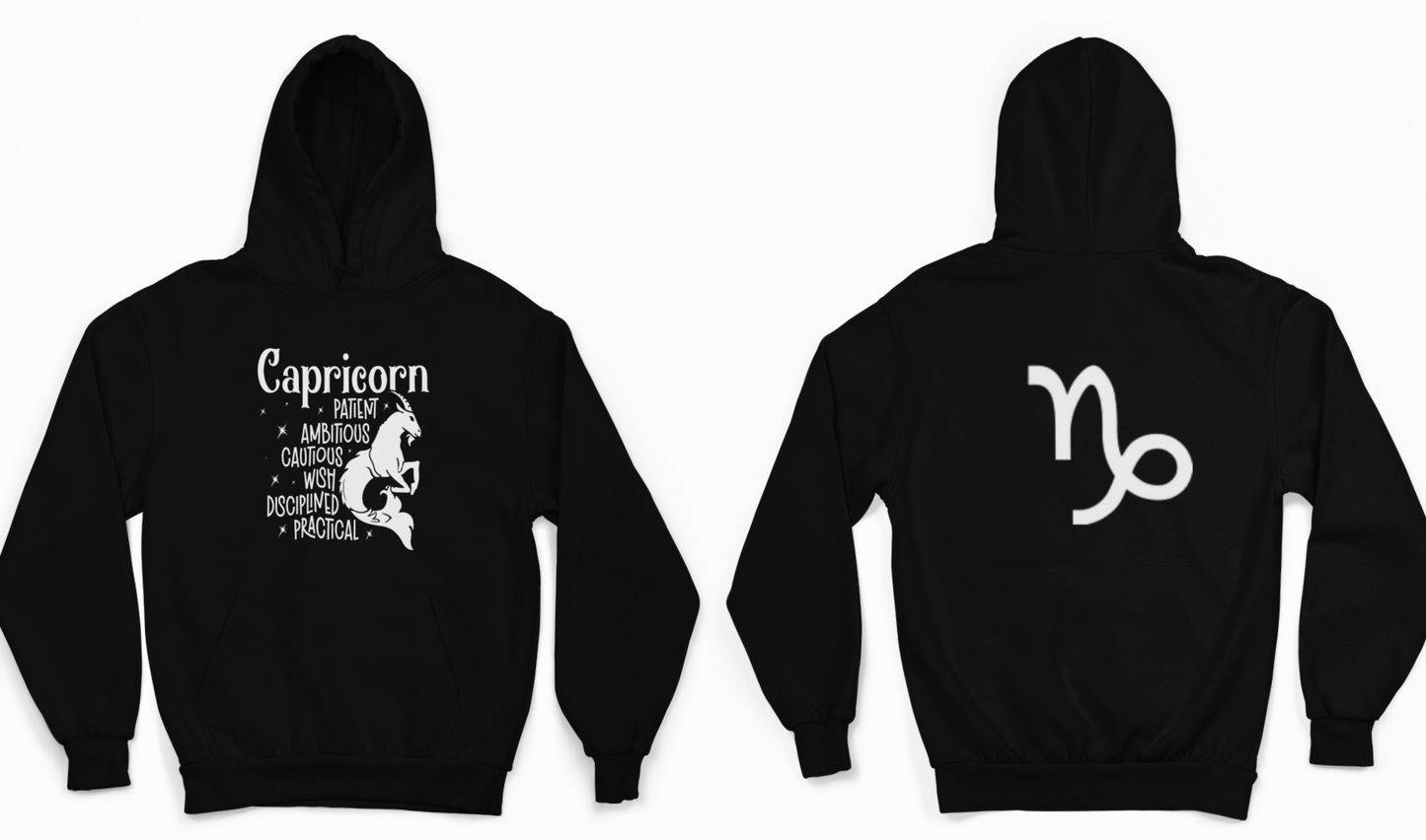 Capricorn Zodiac Sign Hoodie