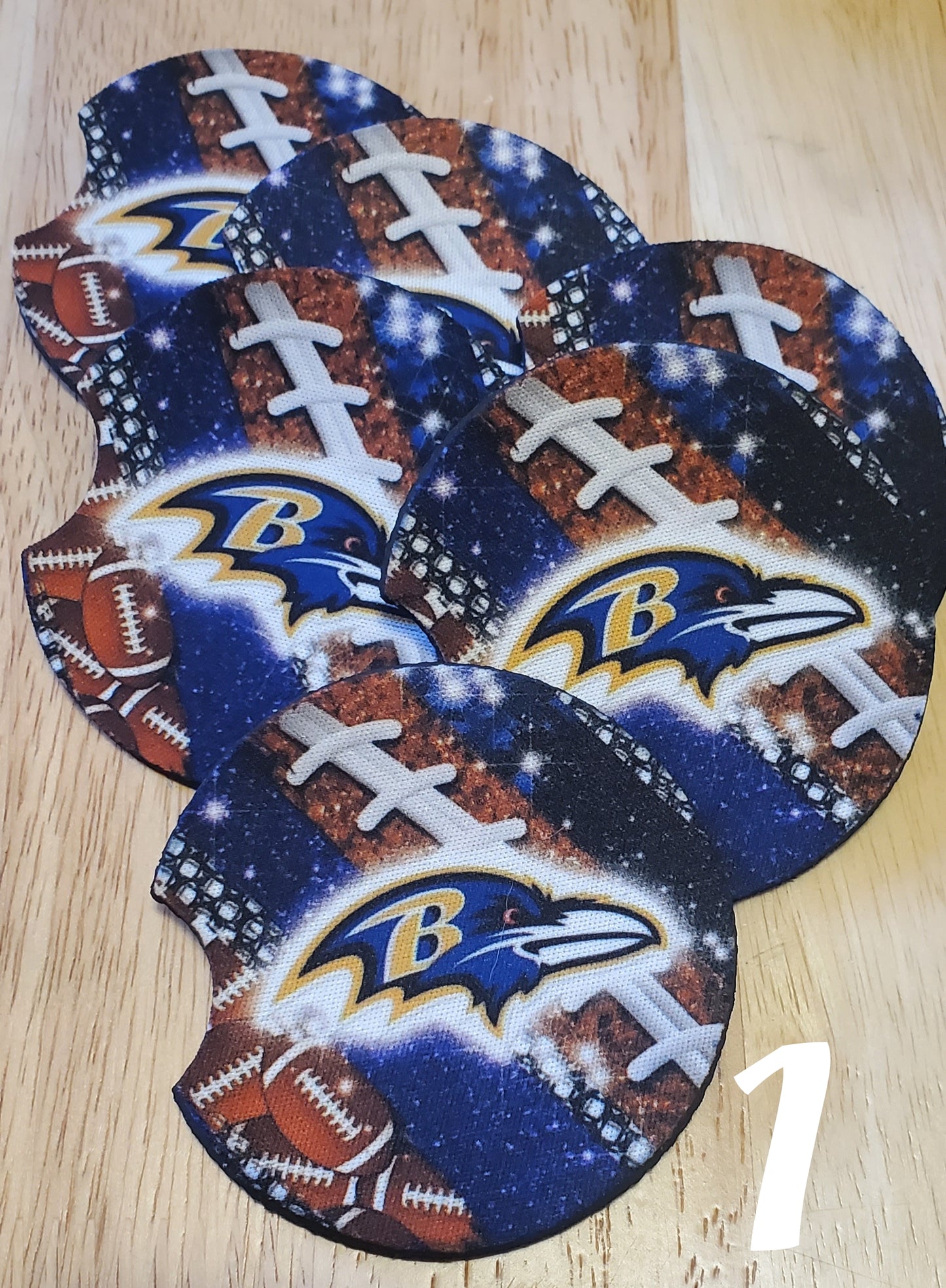 Ravens Car Coasters