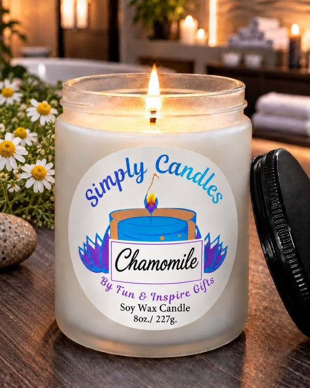 Chamomile Scented Candle
