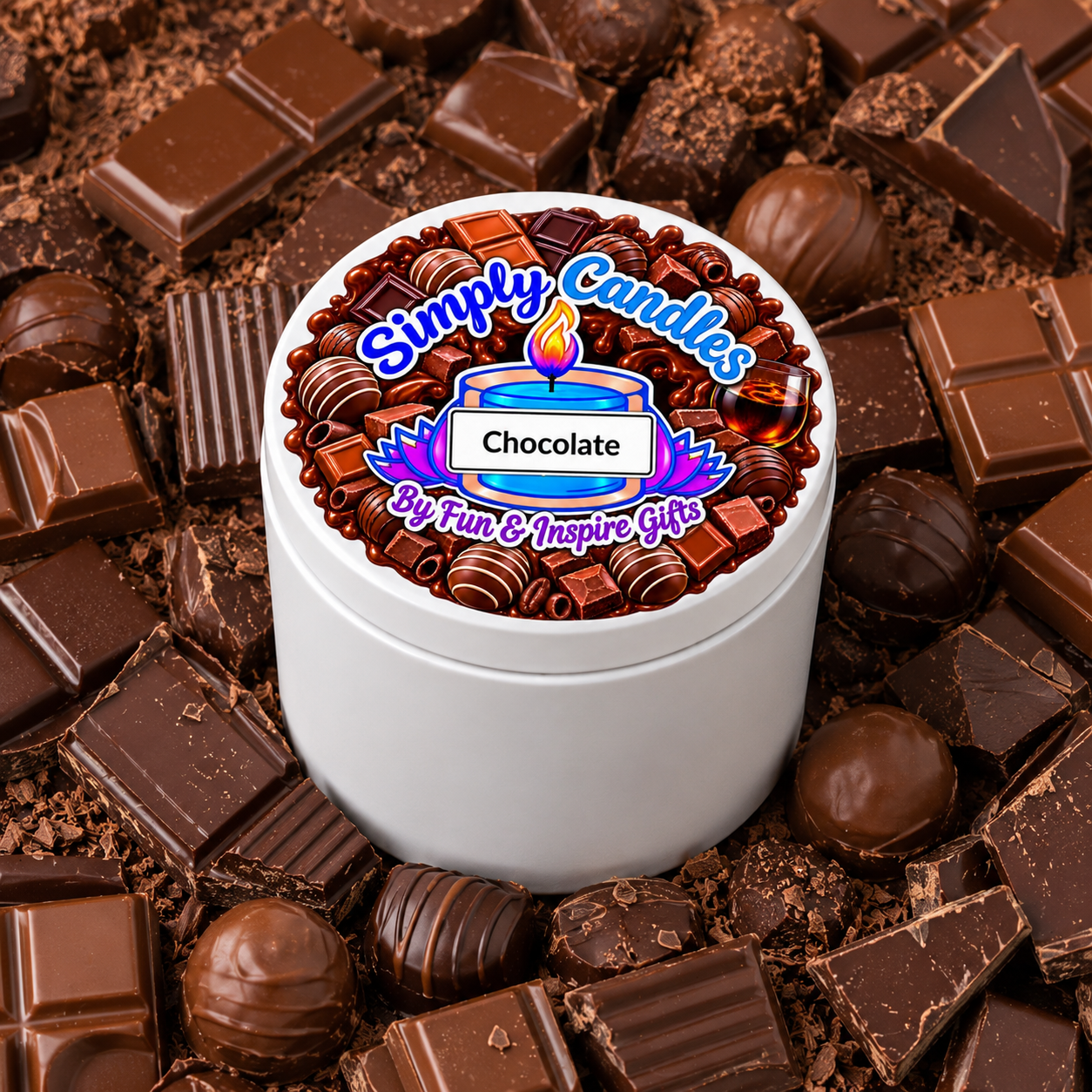 Chocolate Scented Candle