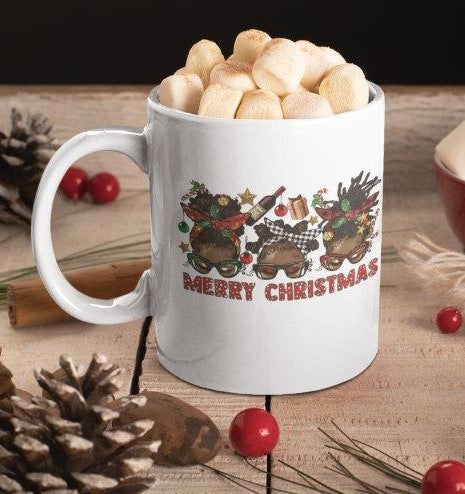 Merry Christmas Ladies Coffee Mug