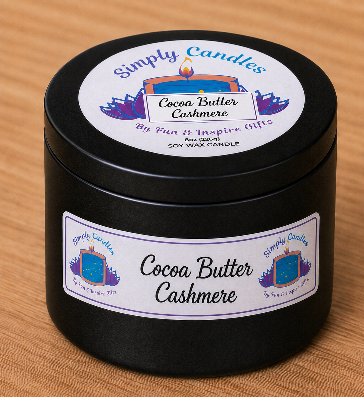 Cocoa Butter Cashmere Scented Candle