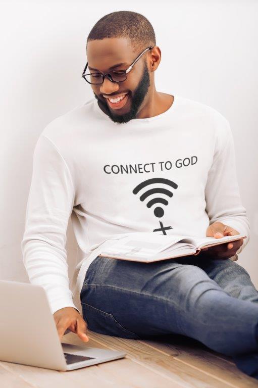 Connect To God Men's Tee