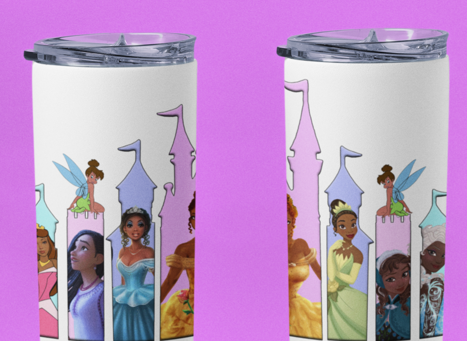 Disney Black Princess Kiddie Tumbler