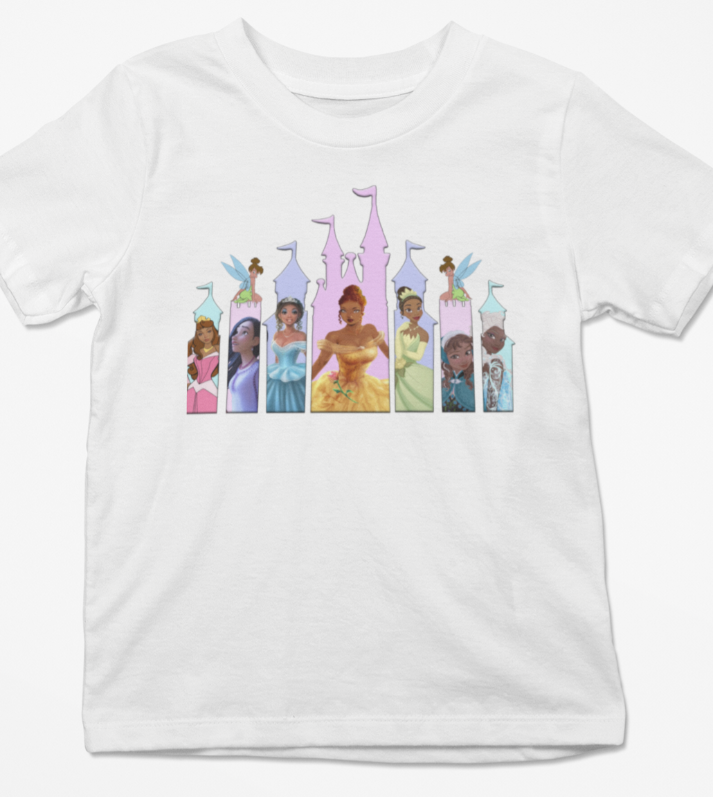 Black Princess Girls Tee