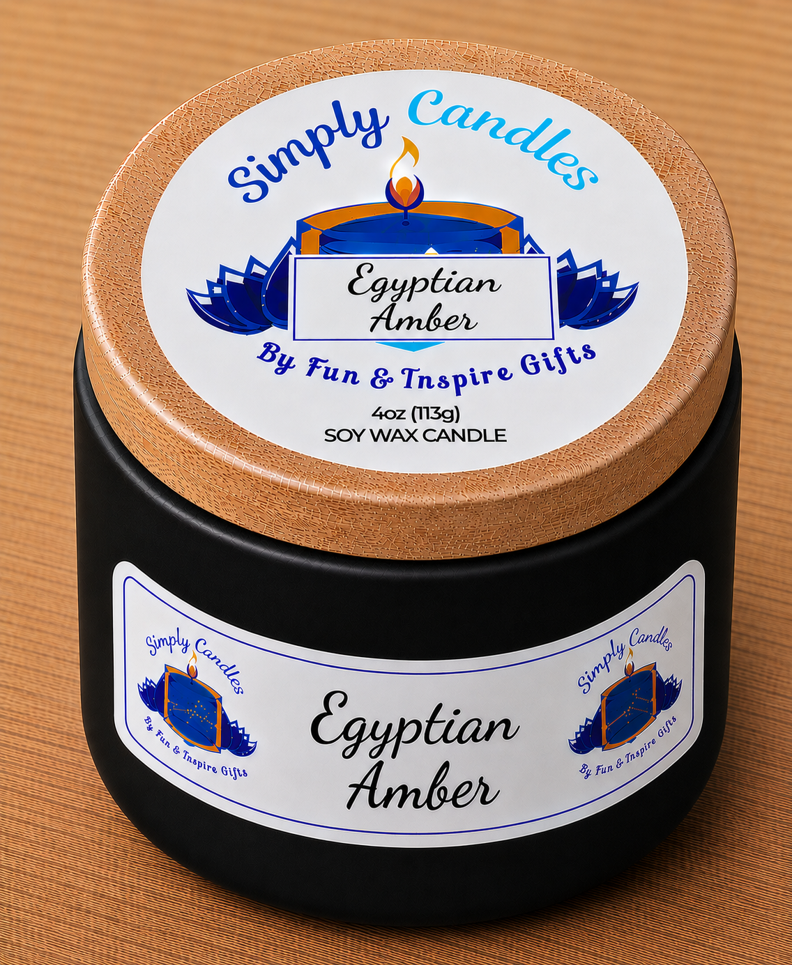 Egyptian Amber Scented Candle