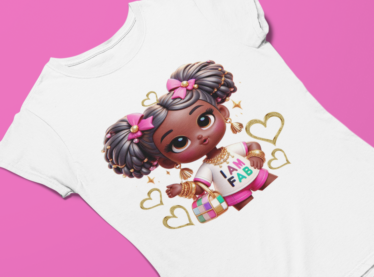 I AM Fab Girls Tee