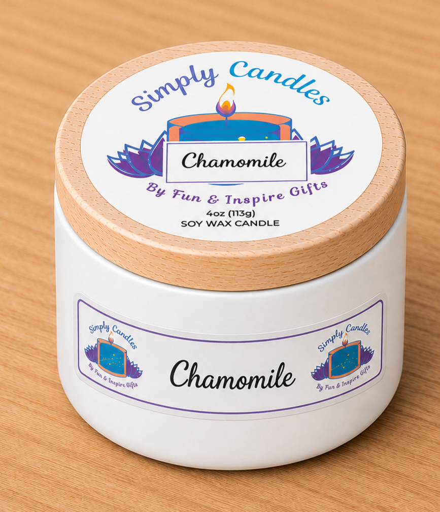 Chamomile Scented Candle