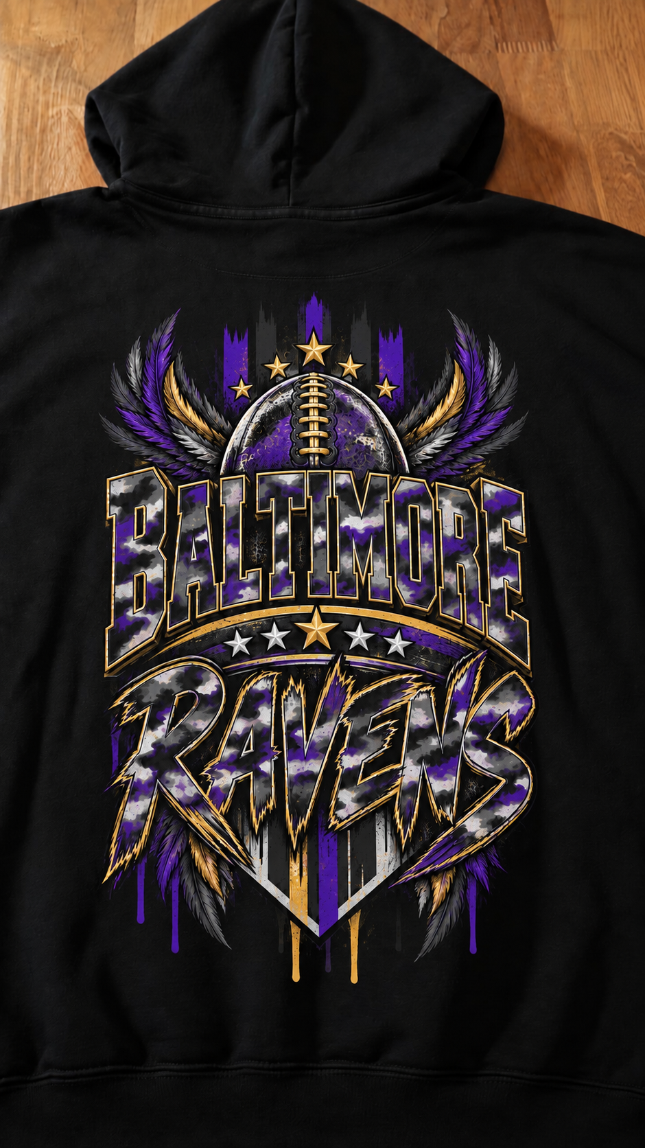 Baltimore Ravens His & Hers Fan Hoodies
