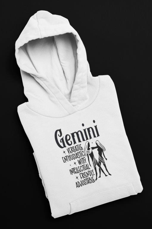 Gemini Zodiac Sign Hoodie