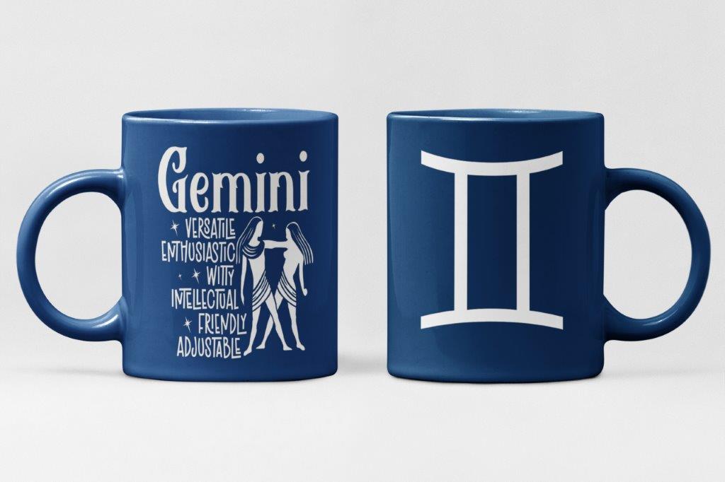 Gemini Zodiac Coffee Mug