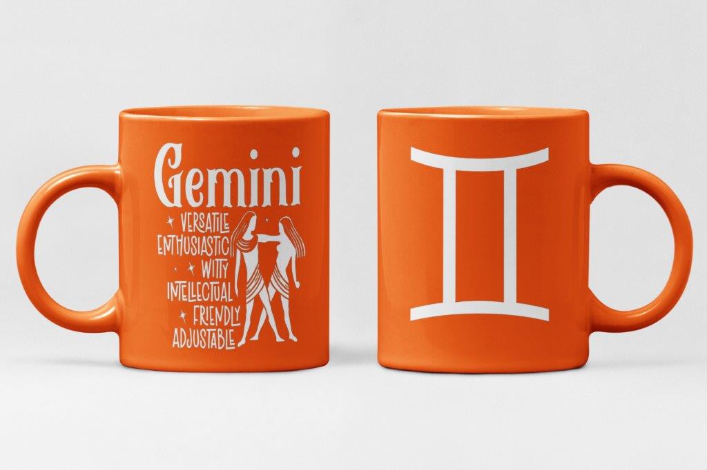 Gemini Zodiac Coffee Mug