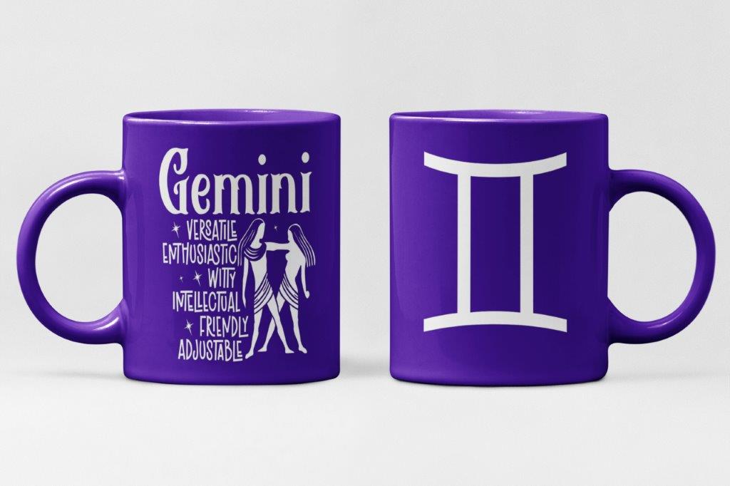 Gemini Zodiac Coffee Mug