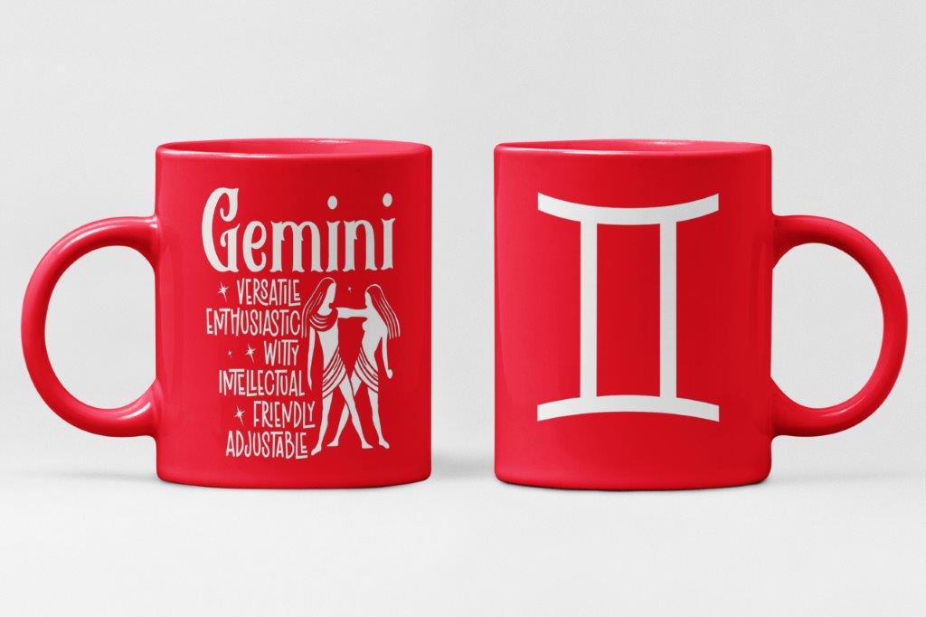 Gemini Zodiac Coffee Mug