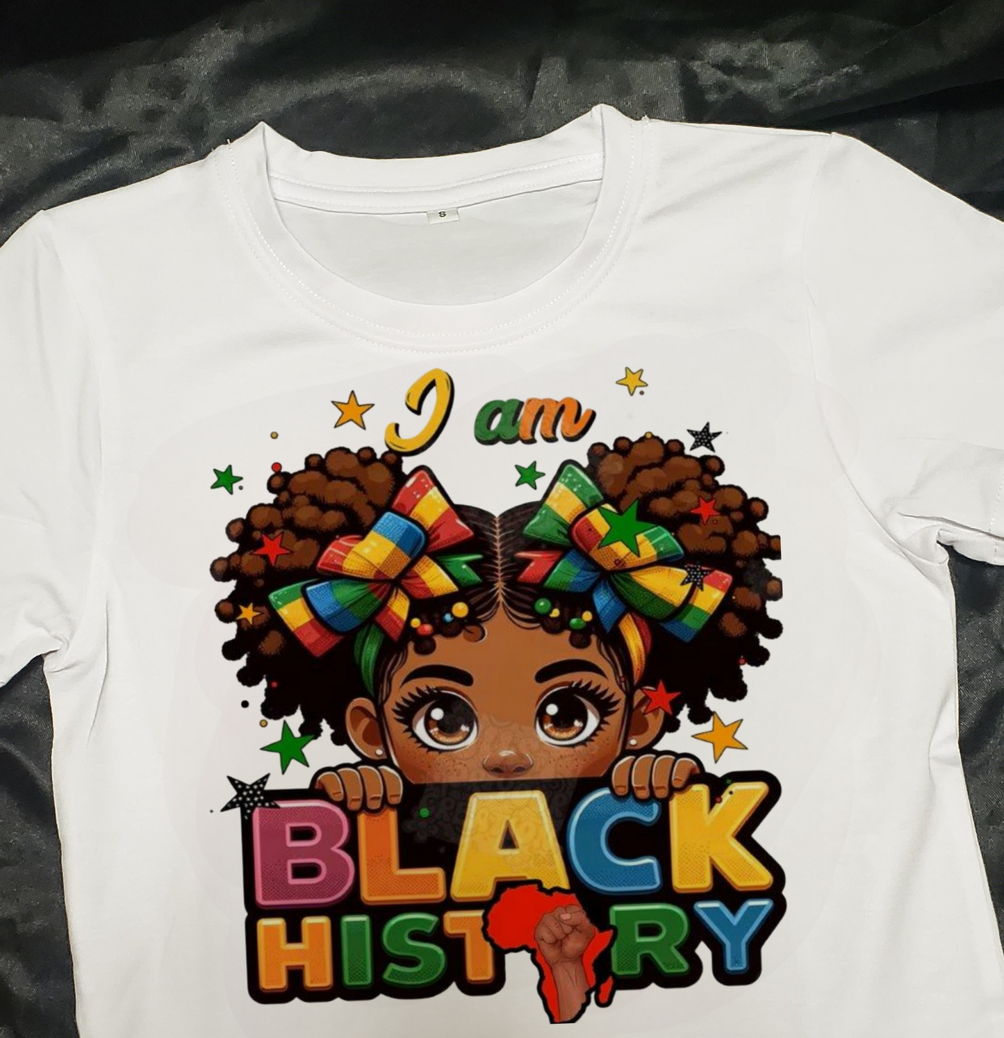 I Am Black History Girls Tee